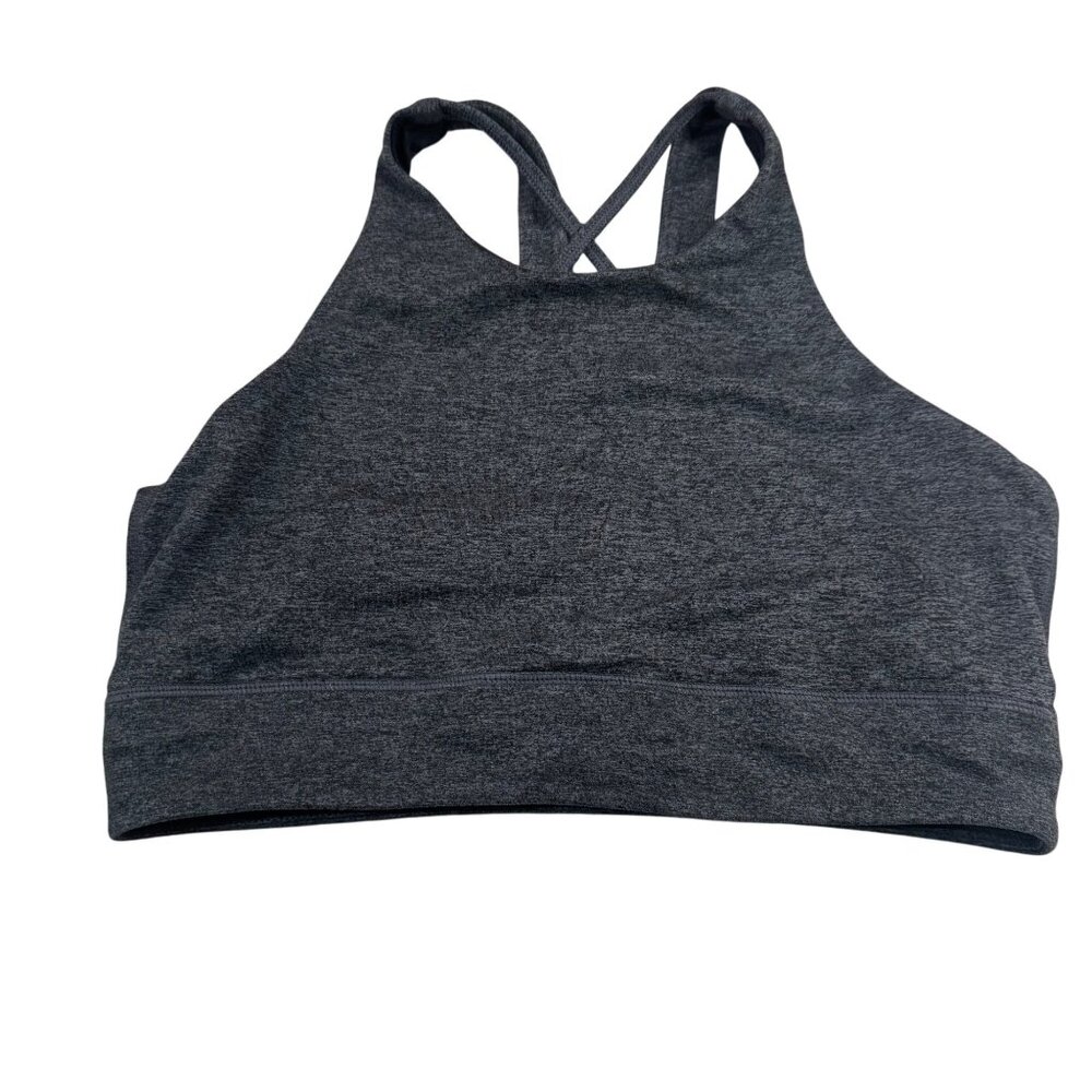 Vuori Elevation Sports Women's Charcoal Gray Cross-Back Sports  Size S